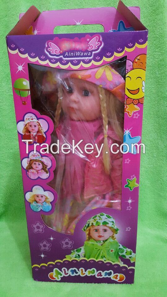 24 inch Hot sale real live baby dolls, muslim baby doll, hot sale cheap vinyl toy