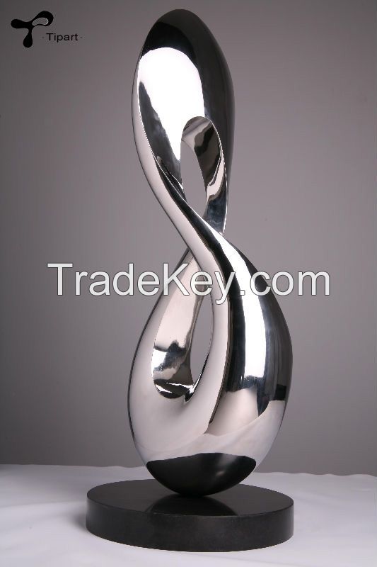 &quot;Eight&quot; shape sculpture for home decoration