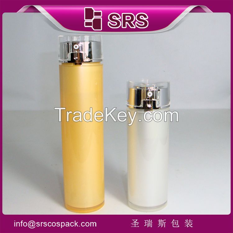 SRS PACKAGING high quality and good price bottles ,15ml 35ml airless cosmetic pump bottle