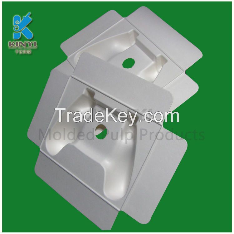 Thermoformed Molded Fiber Inner Packaging Trays Made from Recycled a4 Paper
