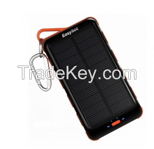 EasyAcc 15000mAh Solar Panel Power Bank