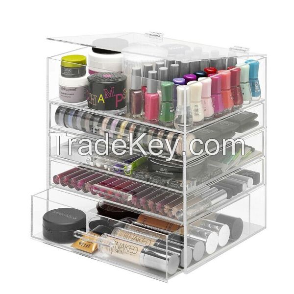 acrylic makeup organizer