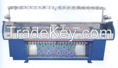 Multi-functional computerized flat knitting machinery