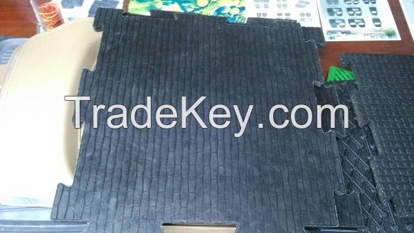 rubber foam floor mats