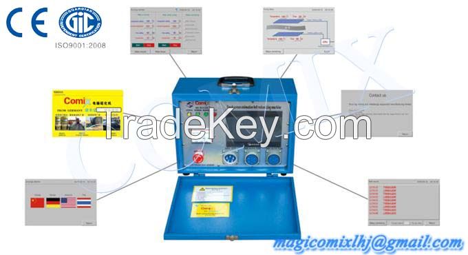 CMX PLC Touch Screen Conveyor Belt Vulcanizing Press machine 