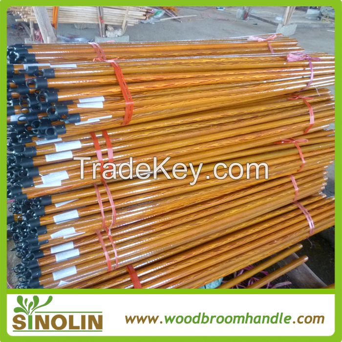 SINOLIN cheap high quality PVC coated wooden broom stick household