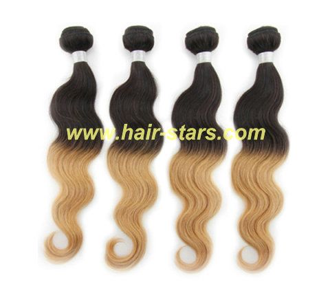 T-colors Brazilian virgin hair weft