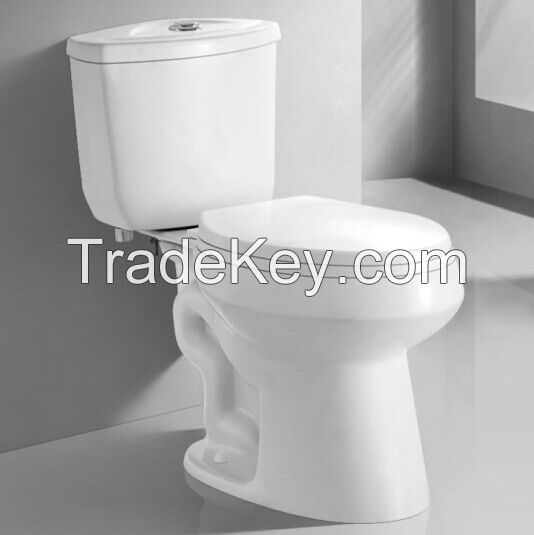 Nano ceramic sanitary wares 2 pieces toiles with CUPC certificate