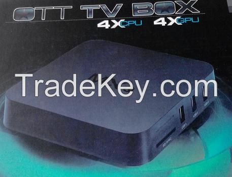 2015 hot sales OTT set top box with AMLOGIC S805, 3D HD KODI XBMC VEDIO, Android 4.4, MXQ Smart Tvbox