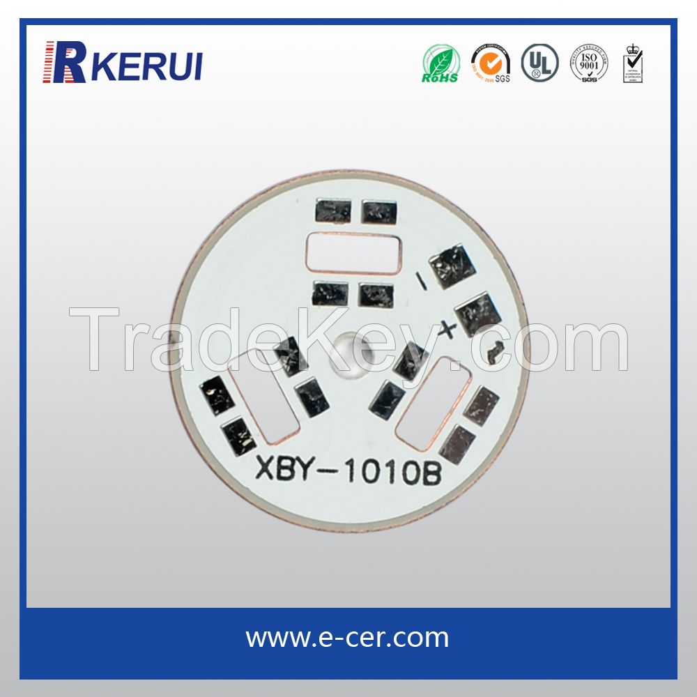 Aluminum round mcpcb board with ul rohs certificate