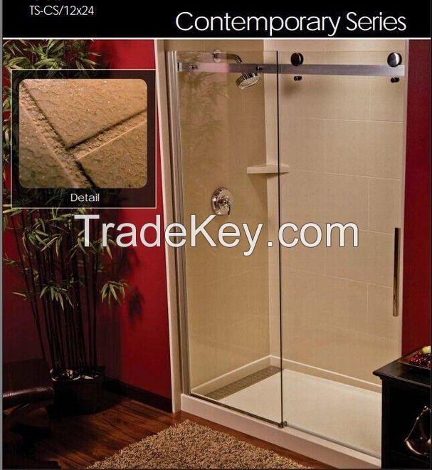 china shower wall panel &amp; shower tray--contemporary series