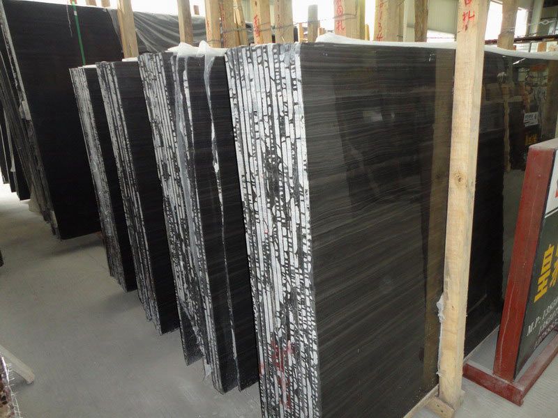 Wooden Black Marble