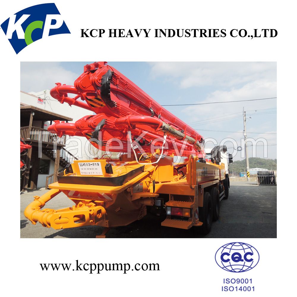 High Quality New KCP Manual Concrete Pump with Boom KCP 31ZX5120