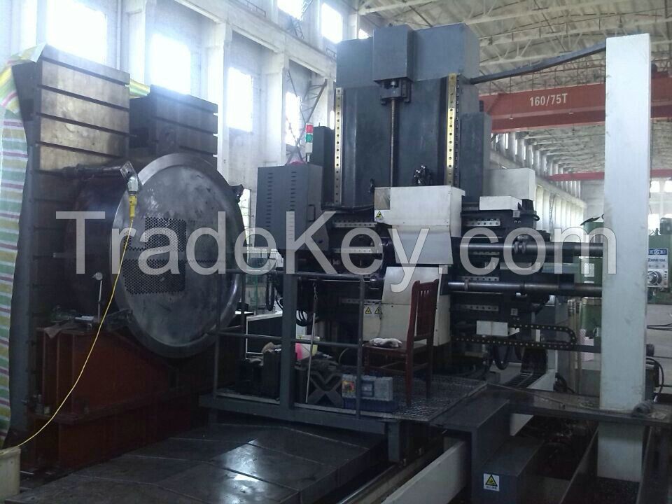 Tube plate deep hole drilling machine