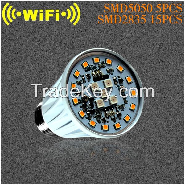 smart lighting wifi led lights bulb IOS Android APP system