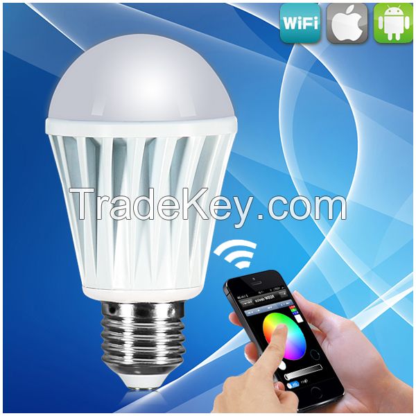 wireless touch dimmer,smart RGBW led lighting bulbs with wifi led dimmer