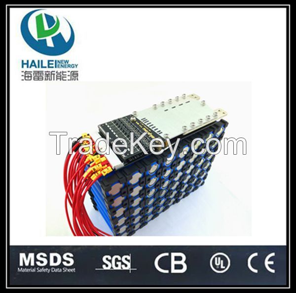 High power 540wh 36V 15Ah lithium battery pack for EV 