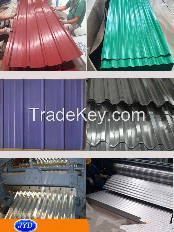 Prepaint Galvanized Corrugated Iron Sheet Used For Roofing/building/constrction