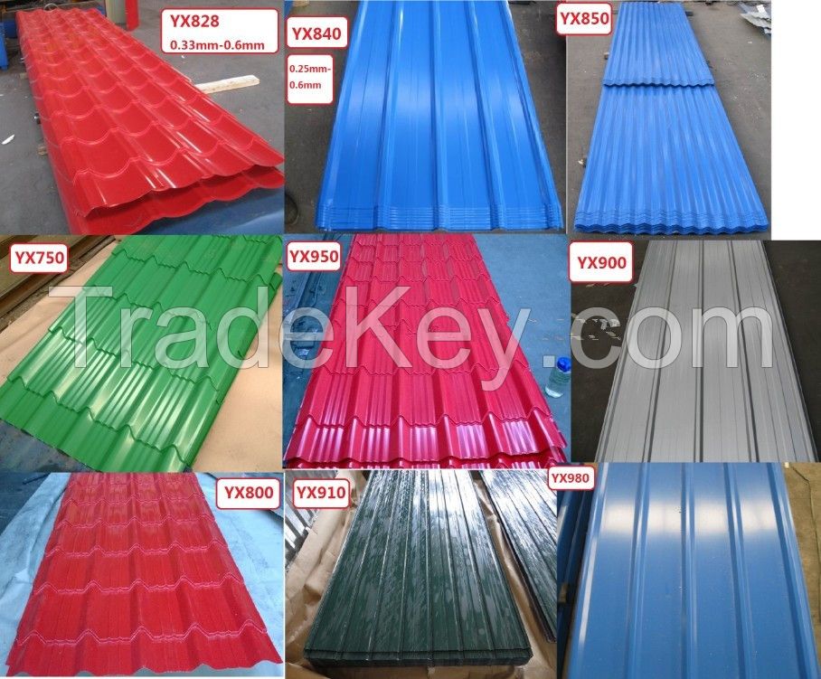 Sell Prepaited Embossed Galvanized Corrugated Steel Sheets