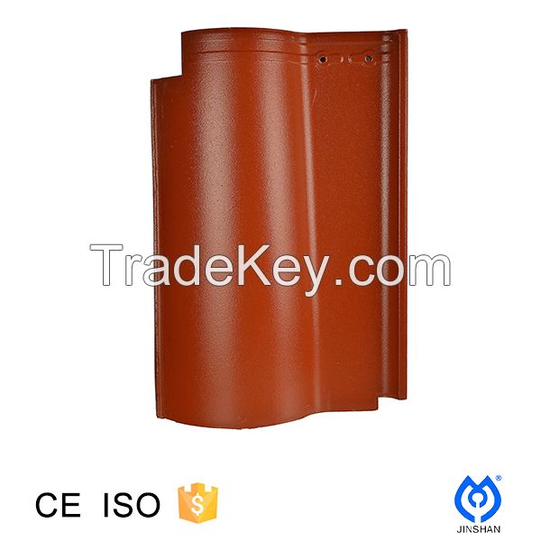 400*265*13mm Ceramic Roman roof tile for New Design 