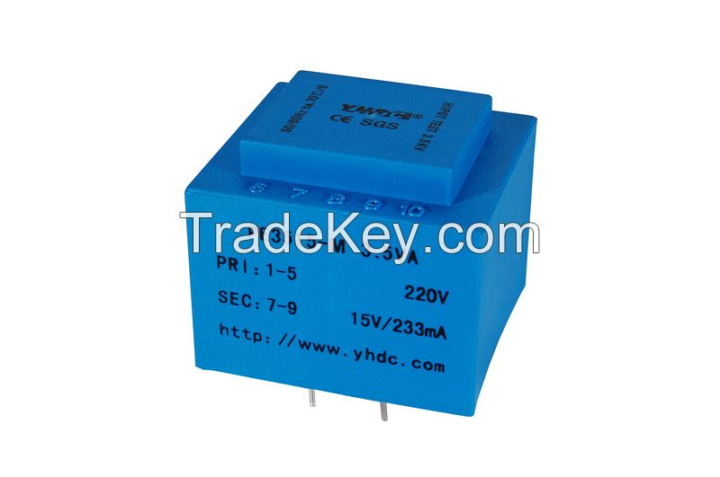 3.5VA PCB welding safety isolation transformer