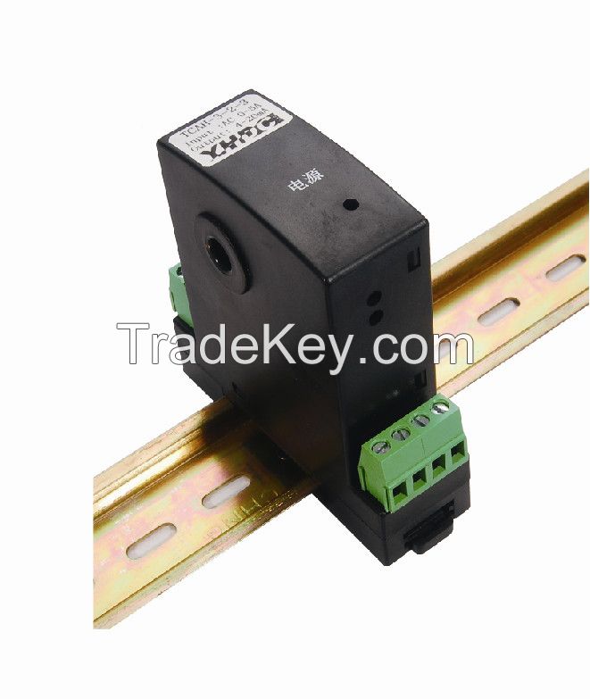 1A-50A din-rail AC current transmitter