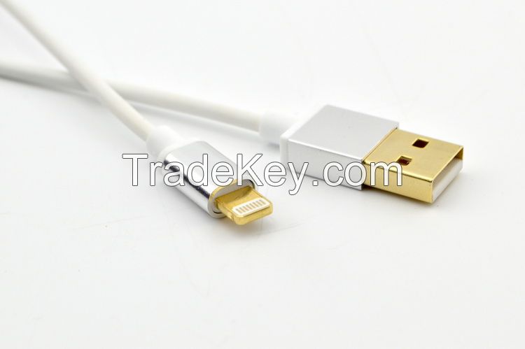 TPE cable with aluminium alloy shell suitable for mobile phone