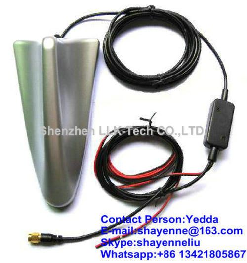 Patent Product 4 in 1/Four in One Shark Fin Antenna For Car