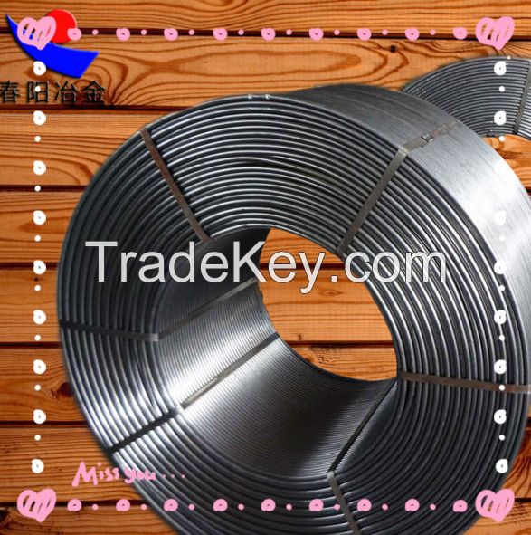 calcium silicon cored wire / SiCa cored wire for steel making