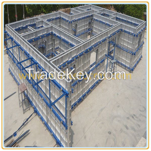 300 cycle times aluminium panel formwork 