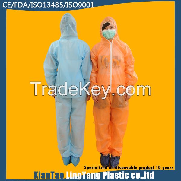 Disposable coverall