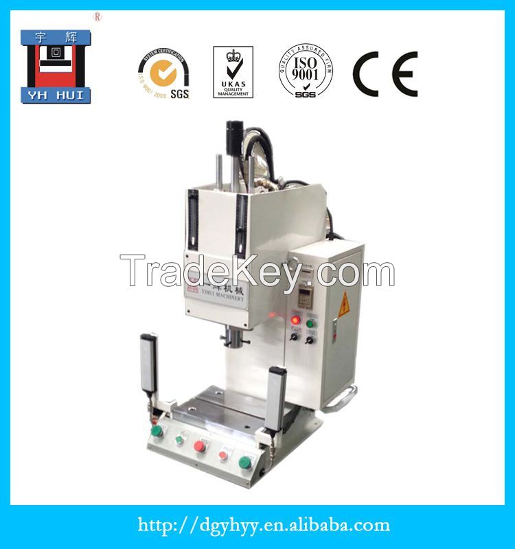 2015 new design high precision 5 ton c frame hydraulic press