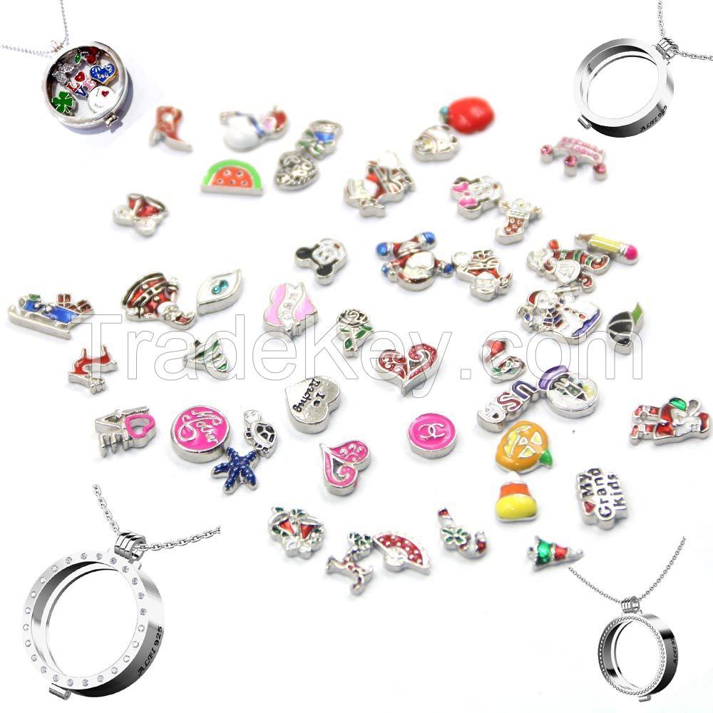 FLOATING CHARM LOCKETS