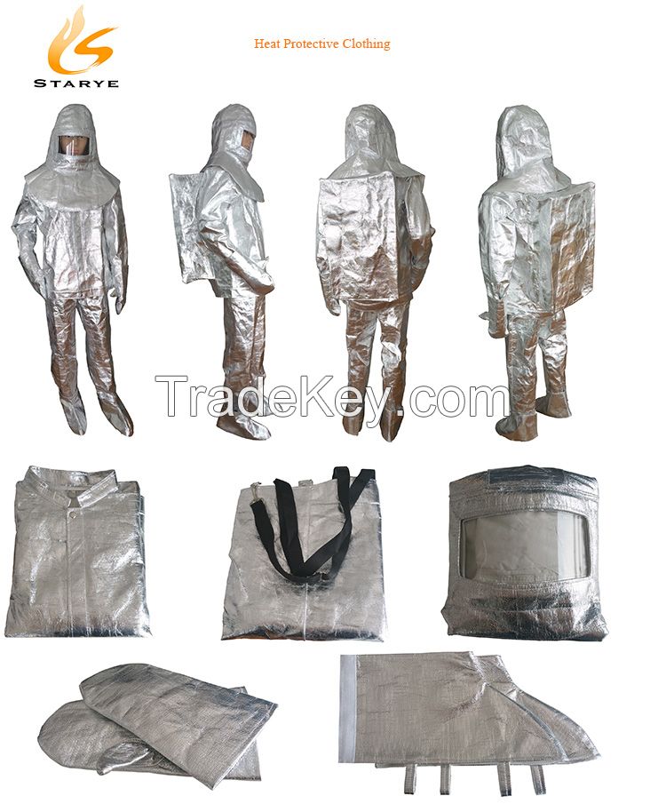 Firefighting Personal Protective Devices Aluminum SCBA Heat Resisting Clothing