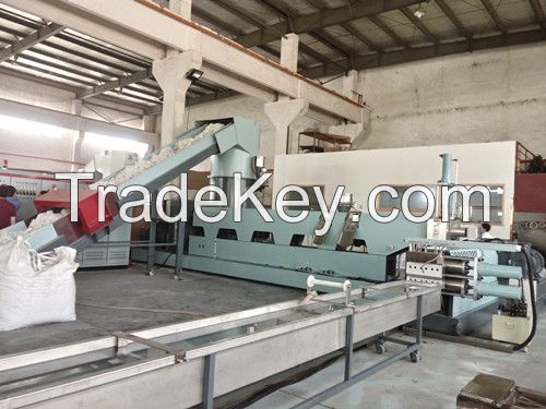 PP PE film granulating extruder/Plastic pelletizing line