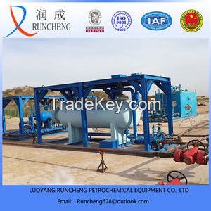 oilfield equipment three phase wellhead testing separator    