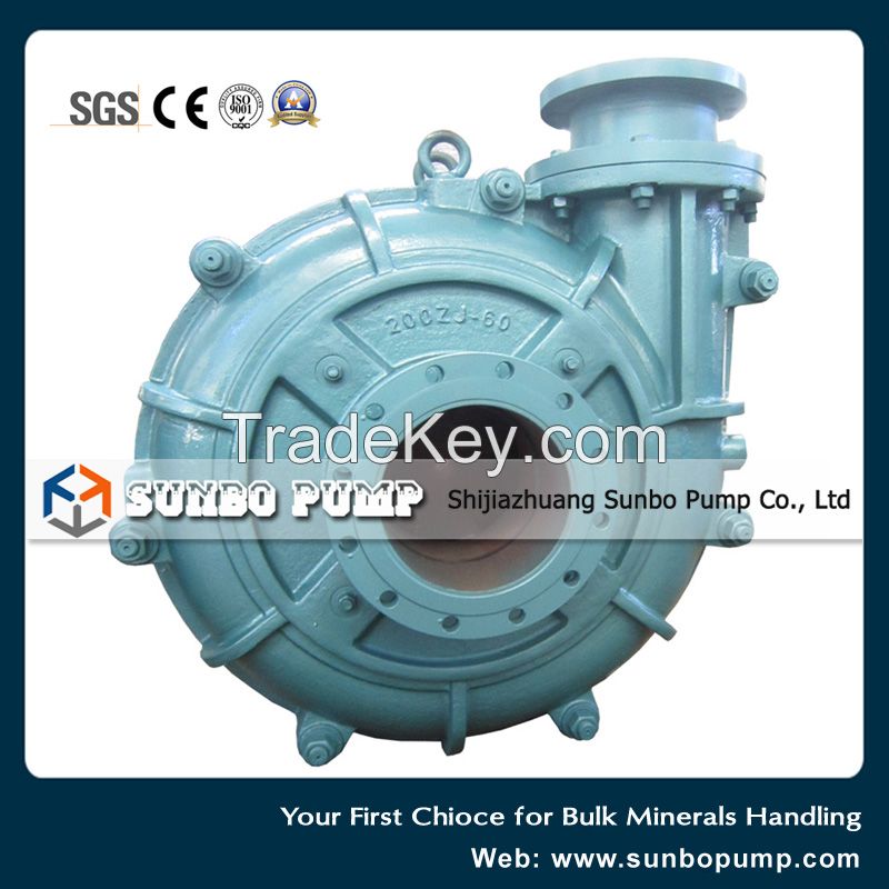 Mining Dewatering Pump, China ZJ Slurry Pumps