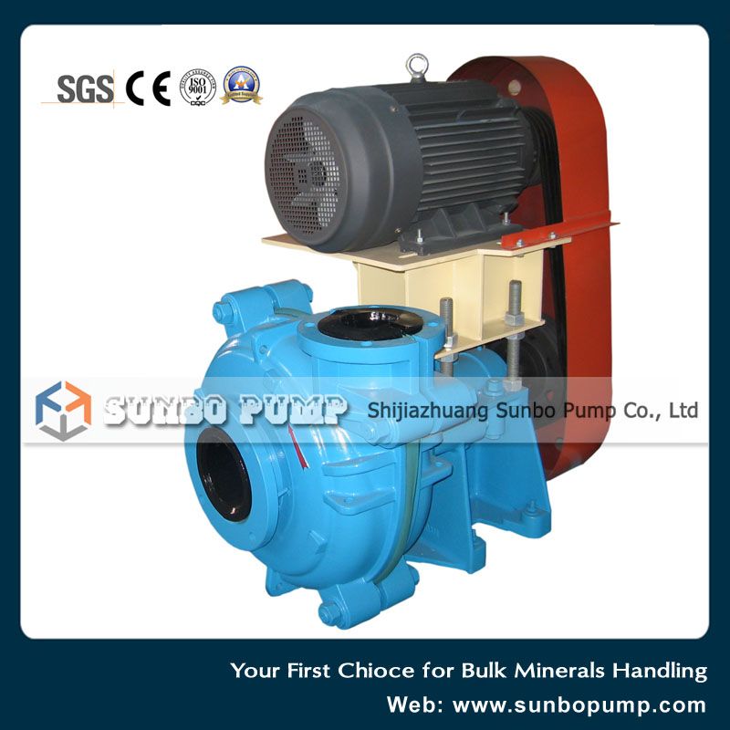 Rubber Lined Slurry Pump