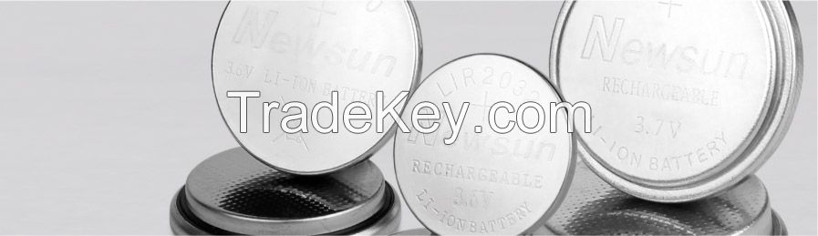 Li-ion Rechargeable Button / Coin Cell (LIR) (Rechargeable CR button / coin cell) 