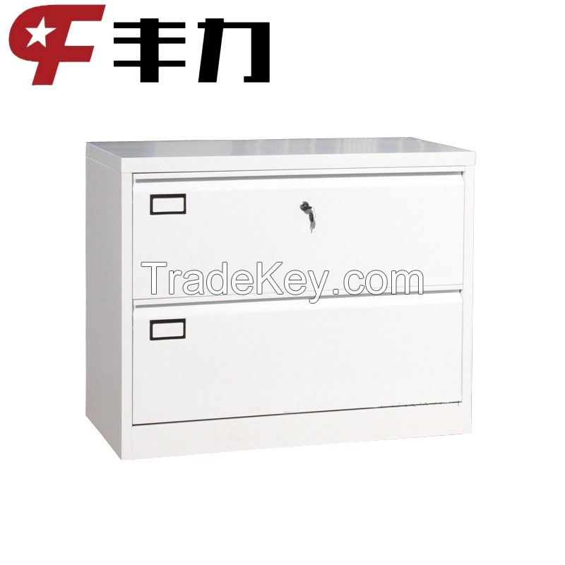 Stainless Steel 2/3/4 Drawers Wide K/D Filing Cabinet