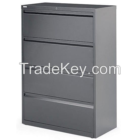 Stainless Steel 2/3/4 Drawers Wide K/D Filing Cabinet