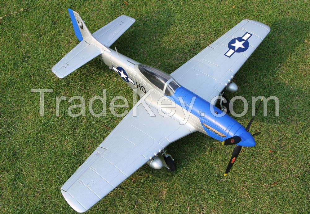 Remote control toys 750MM warbirds series RC airplanes P51D Mustang aircraft moel