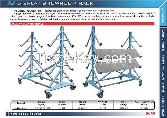 Ausavina DISPLAY SHOW ROOM RACK