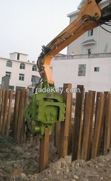 YZM45 excavator mounted vibro hammer 