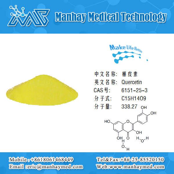 Good reputation supplier for Sophora flower bud P.E. powder 98% Quercetin