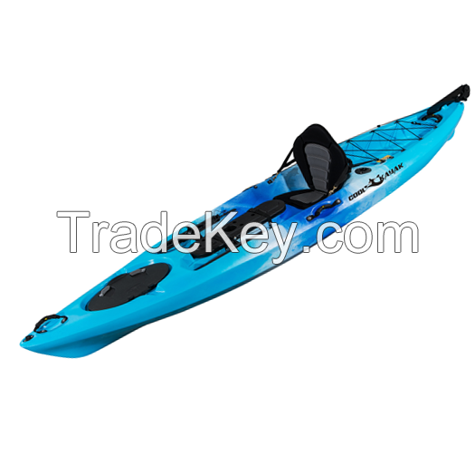 with high quality pro angler 12ft fishing sit on top kayak