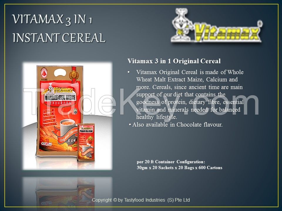 Vitamax Instant Cereal