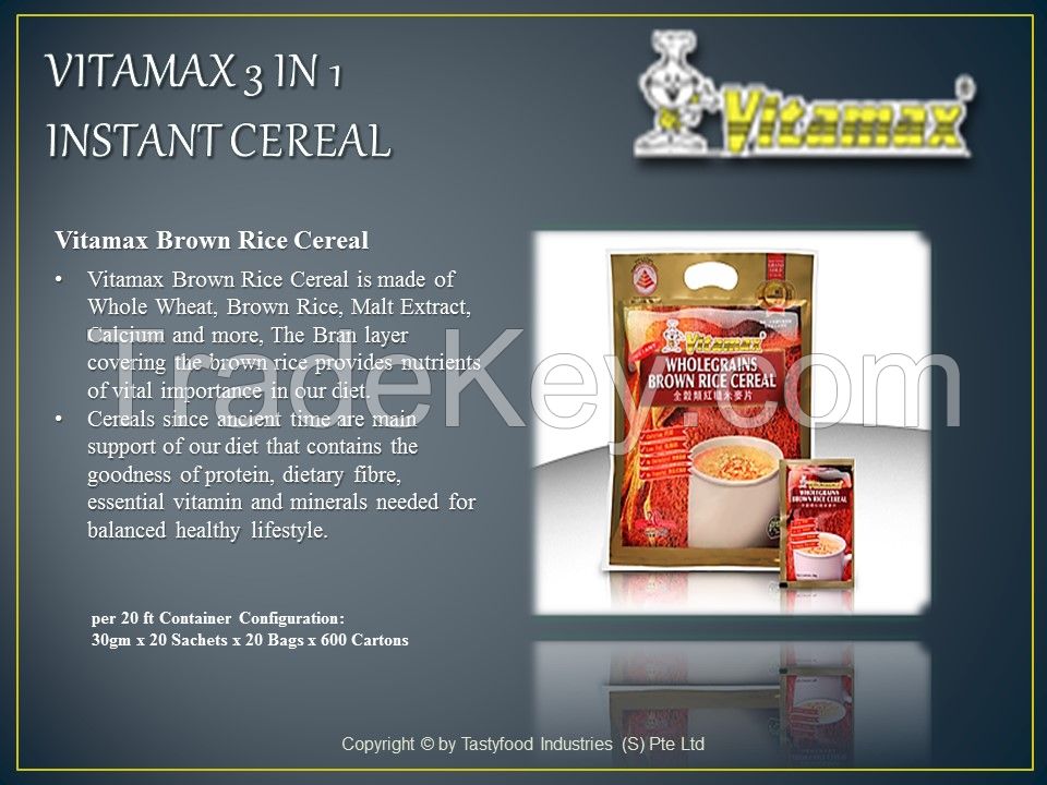 Vitamax Instant Cereal