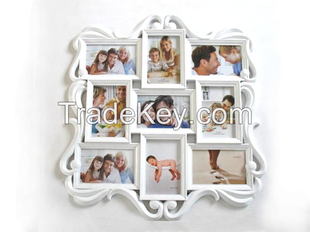 plastic photo frame picture frame 9pcs 