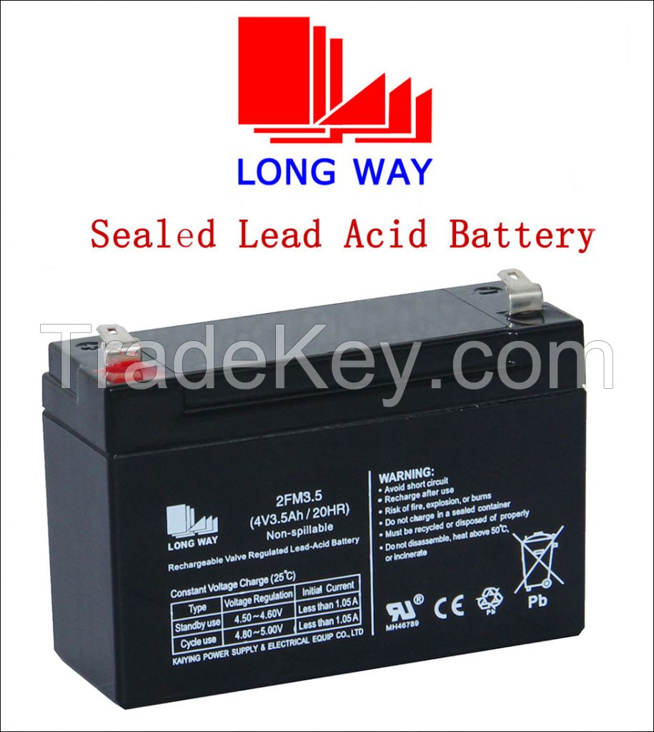 4V5Ah VRLA Battery for power supply